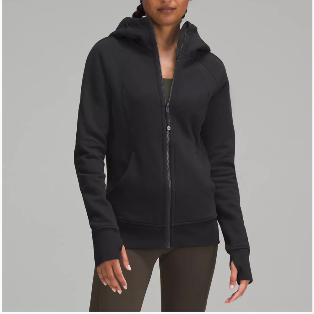 Lululemon Scuba Full Zip Hoodie Black